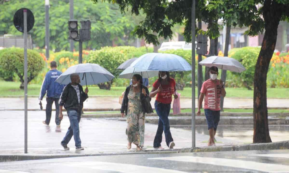 647 cidades de Minas estão sob alerta de chuvas intensas; veja lista - Juarez Rodrigues/EM/D.A Press