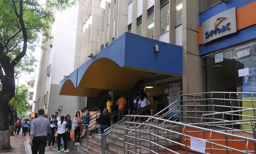 Senac oferta 480 vagas gratuitas em cursos na área de TI e empreendedorismo -  Jair Amaral/EM/D.A Press