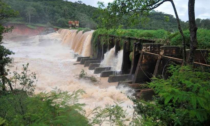 Chuvas: ministros da Cidadania e Meio Ambiente sobrevoam cidades de Minas - Alexandre Guzanshe/EM/D.A Press