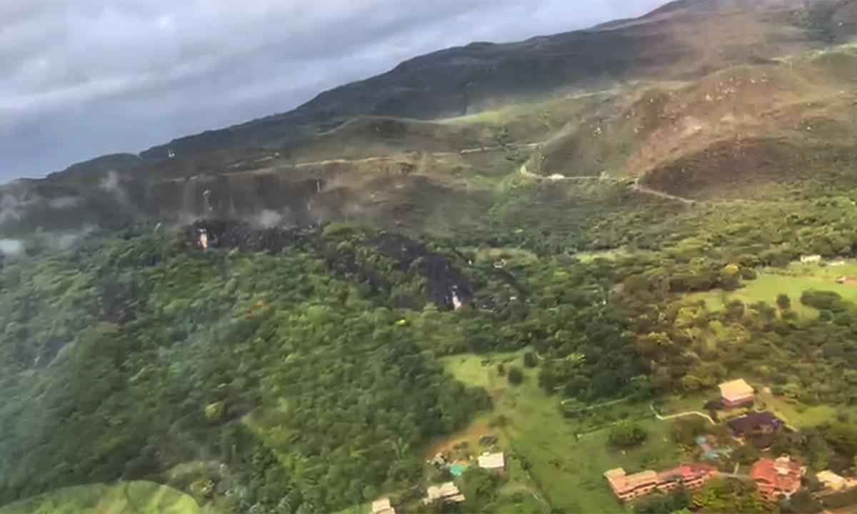 Sobe para 24 o número de mortos no período chuvoso em Minas - Corpo de Bombeiros/Divulgação