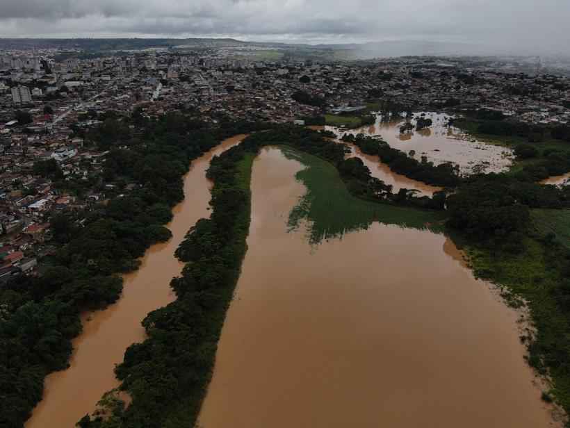51 famílias ficam desabrigadas em Patos de Minas por conta das chuvas - Corpo de Bombeiros de Patos de Minas/Reprodução