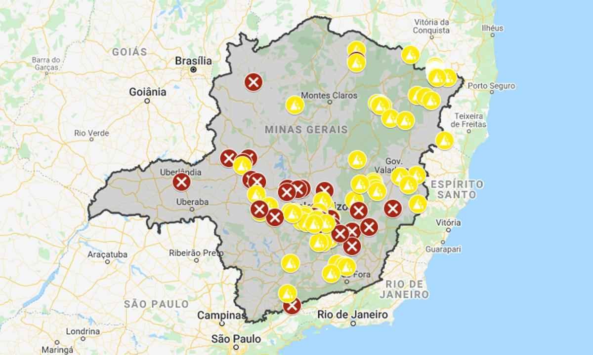 Boletim aponta queda no número de pontos de interdição de rodovias em Minas - CPRv/Divulgação