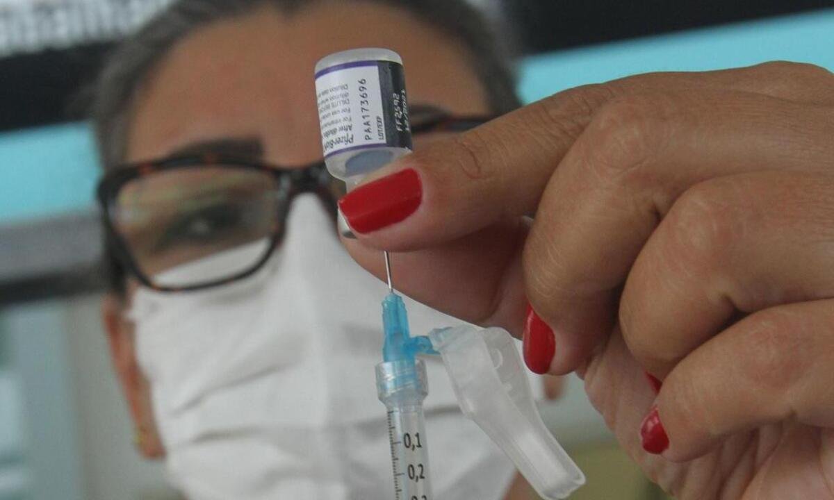 COVID: vacinação de crianças entre 5 e 11 anos pode começar no sábado em MG - Jair Amaral/EM/DA Press
