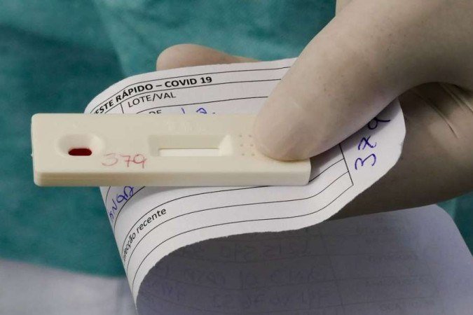 COVID: Anvisa diz que ainda não recebeu pedido da Saúde sobre autoteste  - Leopoldo Silva/CB/Da press
