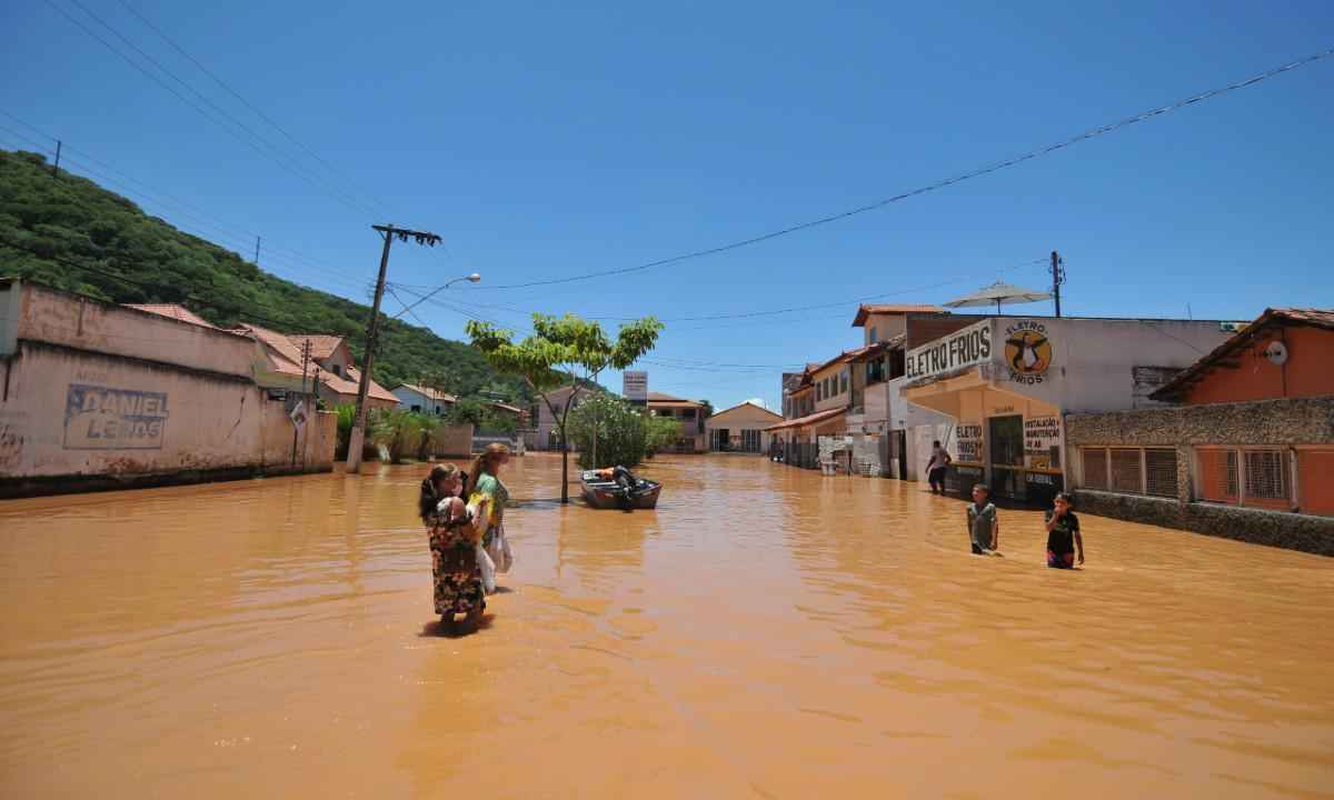 Risco de chuvas intensas e novos alagamentos rondam Minas Gerais - Alexandre Guzanshe/EM/D.A Press