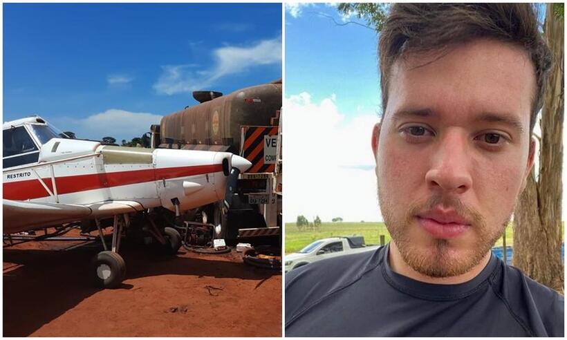 Jovem morre após ser atingido por avião agrícola pilotado pelo pai - Reprodução/redes sociais