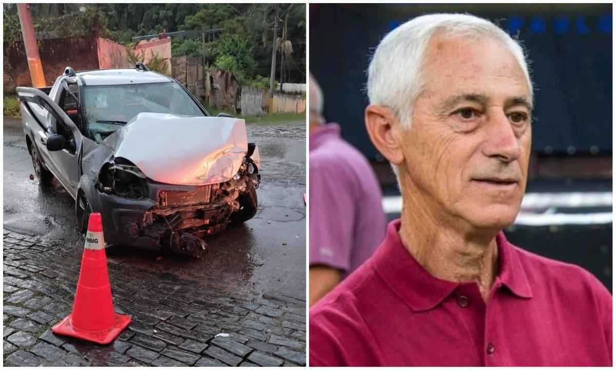 Homem de 78 anos passa mal ao volante e morre após capotar carro em Minas - AlôAlôcidade/Divulgação e Arquivo pessoal