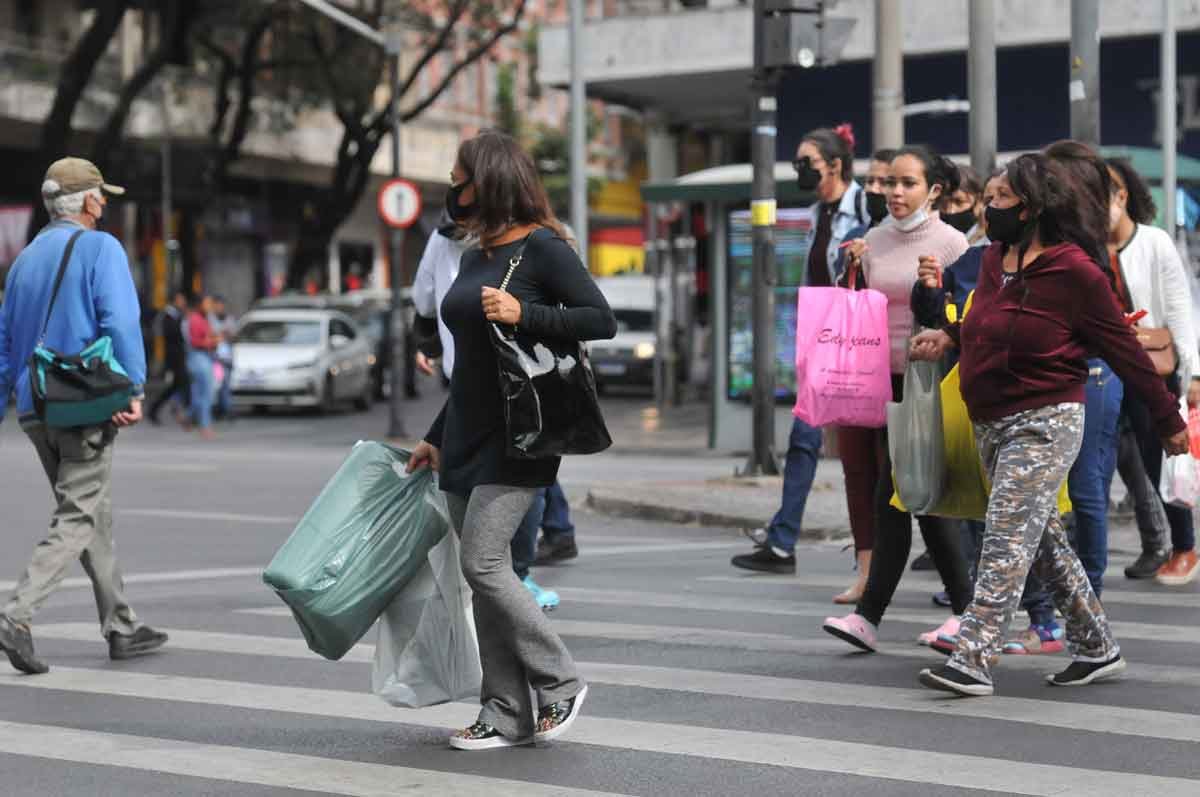 Brasil e Minas voltam a recordes de contaminação diária e à subnotificação - Gladyston Rodrigues/EM/D.A Press - 7/8/21
