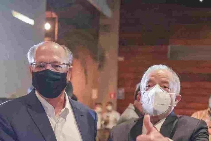Mercado financeiro está de olho em eventual aliança entre Lula e Alckmin - Ricardo Stuckert/Divulgação
