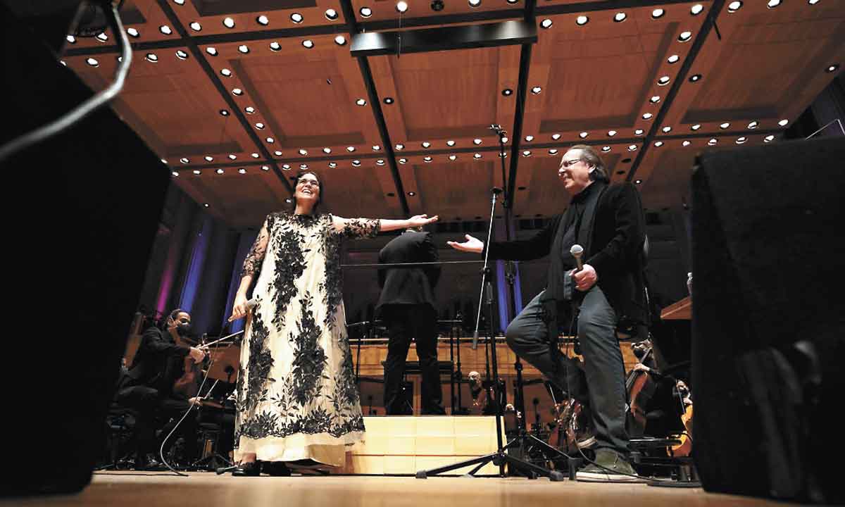 Edu Lobo e Mônica Salmaso fazem concerto inédito neste domingo (23/1) - Rodrigo Rosenthal/divulgação