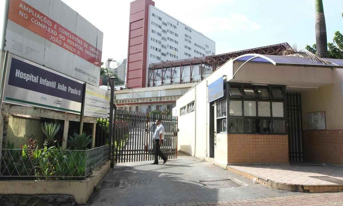 BH: Hospital Infantil João Paulo II está com 100% dos leitos ocupados - Jair Amaral/EM/D.A Press