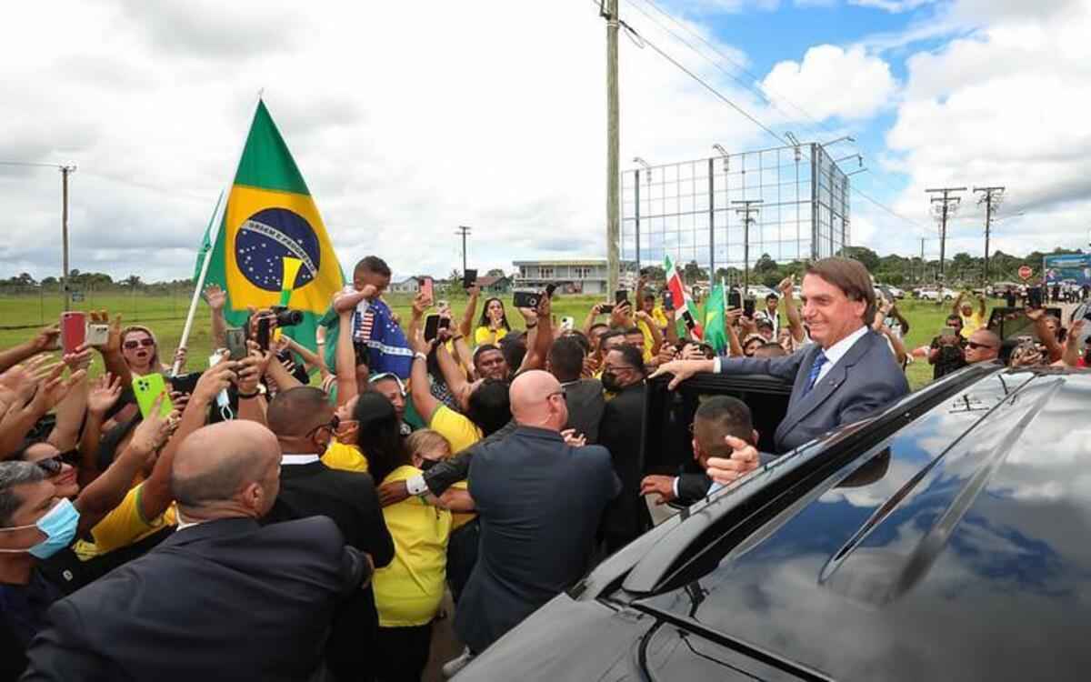 Para manter eleitorado, Bolsonaro enfatiza discurso extremista  - Clauber Cleber Caetano/PR