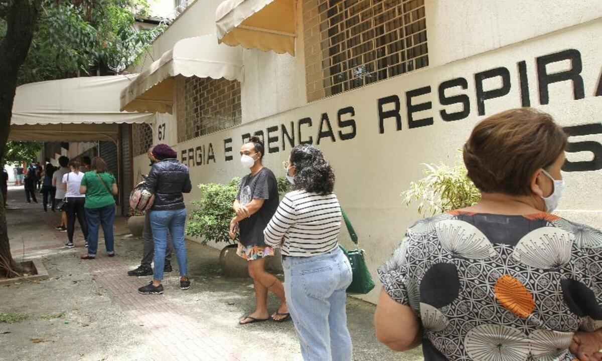 Minas Gerais tem a pior segunda-feira da pandemia - Jair Amaral/EM/D.A Press