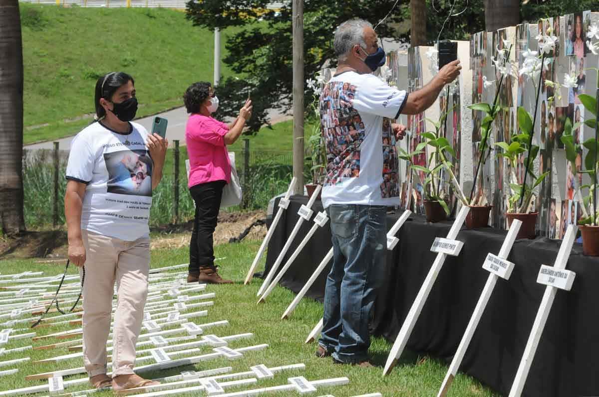 Drama das famílias de desaparecidos em Brumadinho completa 3 anos - Túlio Santos/EM/D.A Press - 2/11/21