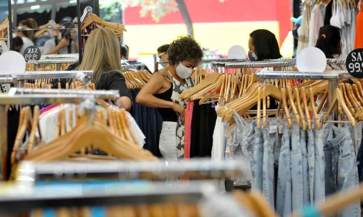 Confiança do consumidor tem leve alta em BH - Gladyston Rodrigues/EM/D.A Press