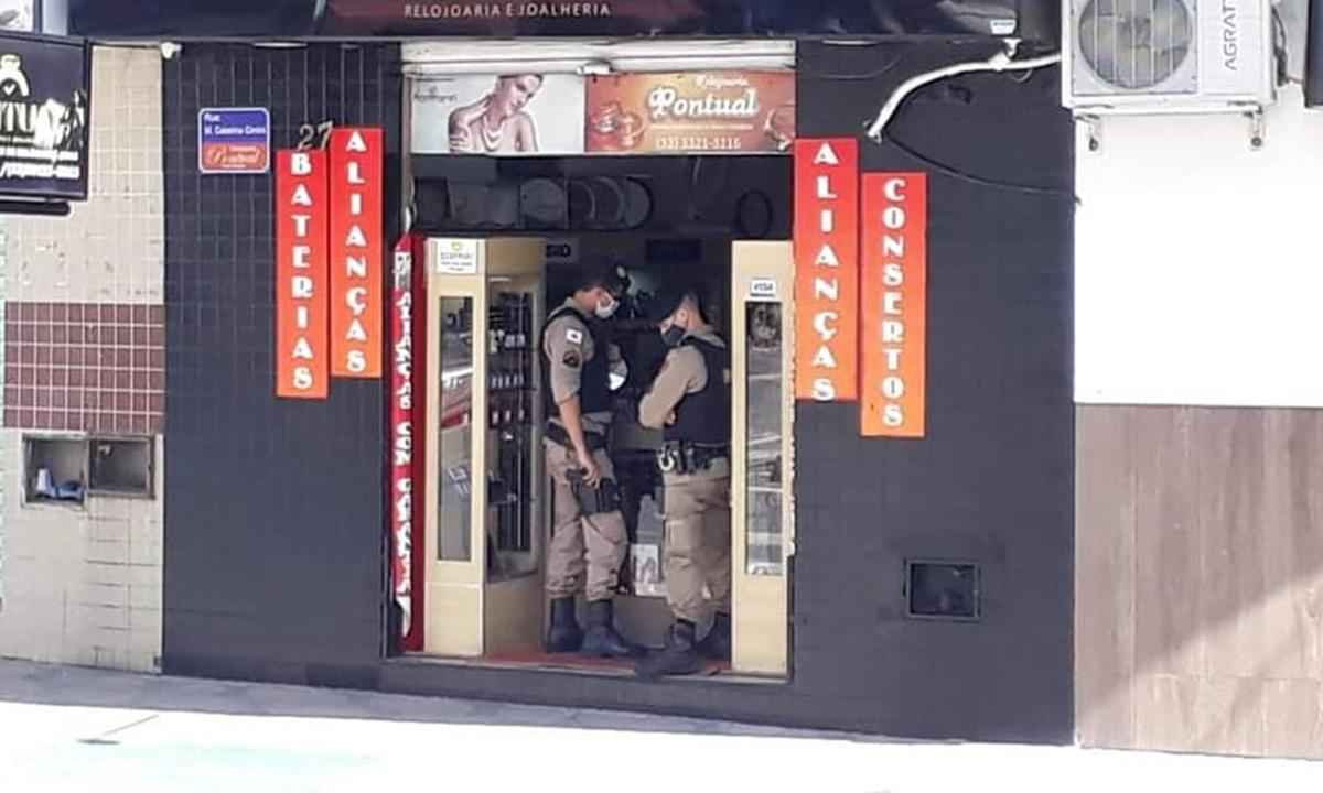 Operação prende segundo suspeito de assalto a joalheria em Caratinga - Reprodução Redes Sociais