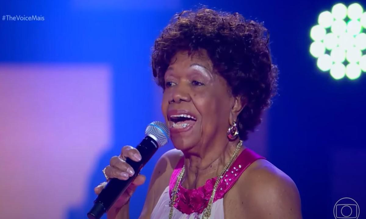 Aos 90 anos, cantora de Juiz de Fora entra na disputa do The Voice+ - TV Globo/Reprodução