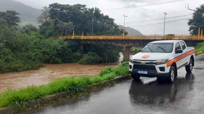 Nível do Rio Sapucaí entra em estado de 'atenção' em Minas - Defesa Civil de Itajubá