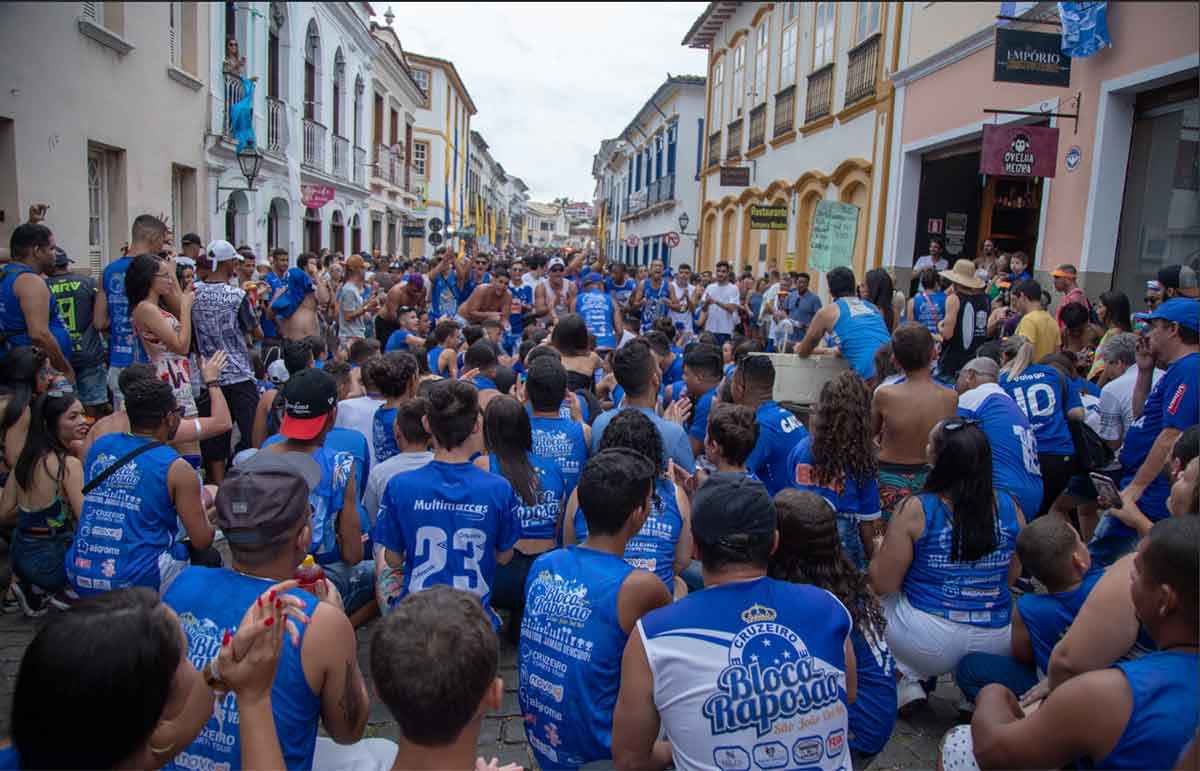 Bloco Raposão, desde sempre um patrimônio cultural dos mineiros - André Araújo/Divulgação - 22/2/20