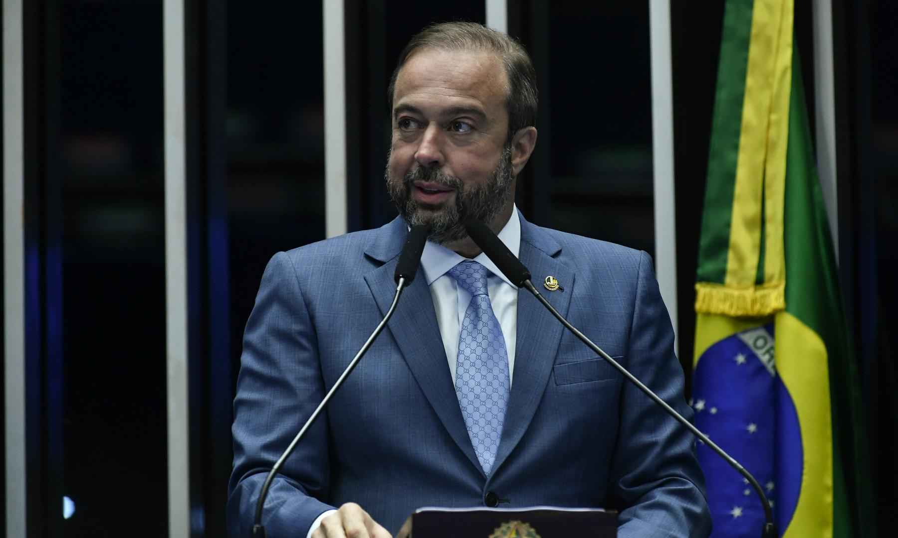 Silveira é empossado senador por Minas: 'Fome e miséria não têm partido' - Geraldo Magela/Agência Senado