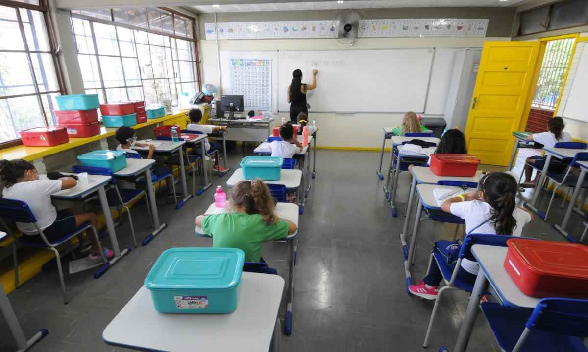 Justiça mantém volta às aulas para crianças de 5 a 11 anos no dia 14  - Juarez Rodrigues/EM/D.A Press