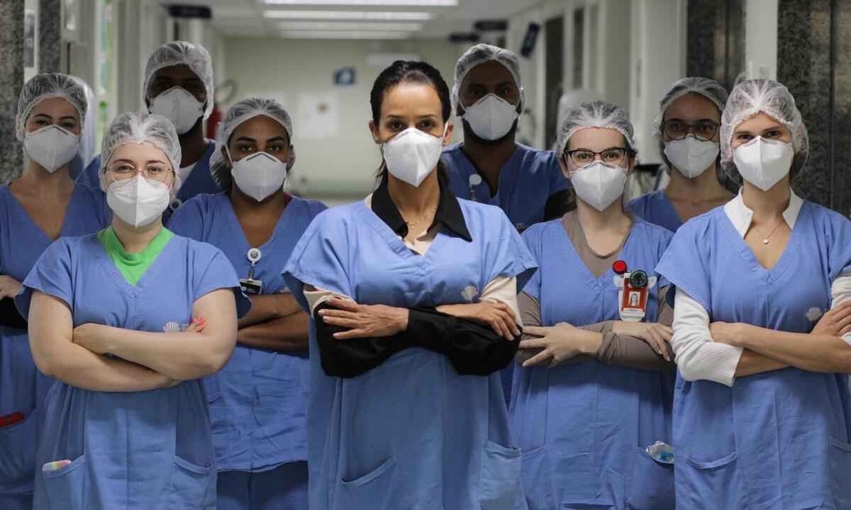 Estudo aponta sobrecarga da classe médica desde a chegada da Ômicron - Samuel Ramos/Santa Casa