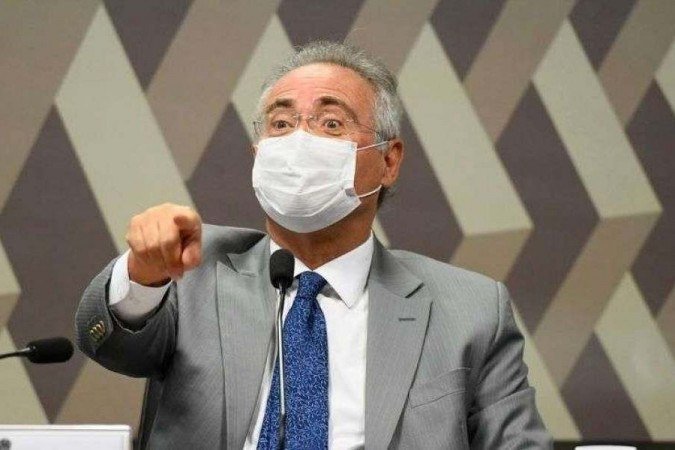 Renan manda recado a Aras: 'Brasil espera que instituições não prevariquem' - Jefferson Rudy/Agência Senado