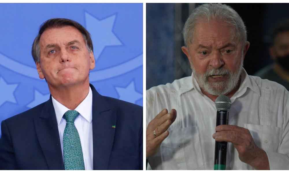 Bolsonaro e Lula: o Brasil reduzido a um ladrão e uma aberração; leia - Sergio Lima / AFP e NELSON ALMEIDA / AFP