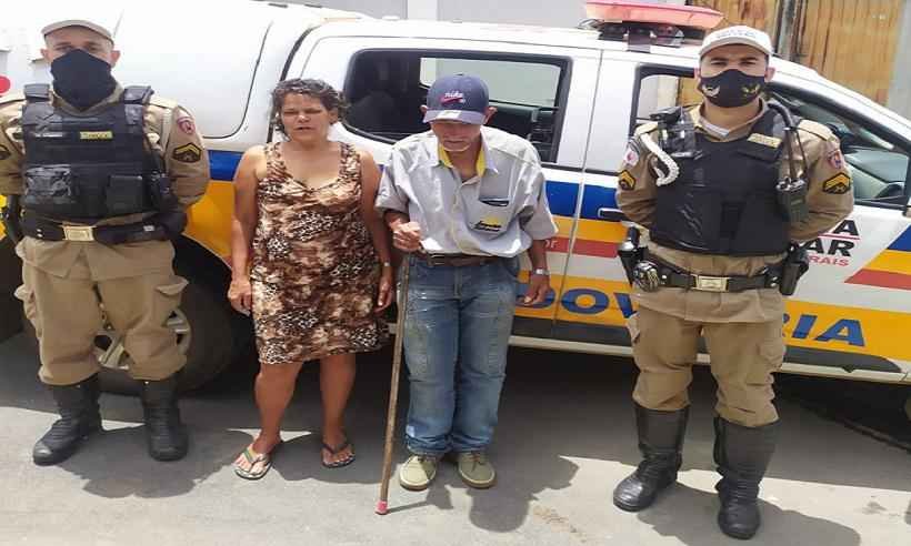 Idoso desaparecido há uma semana é encontrado perambulando em estrada - PMRv