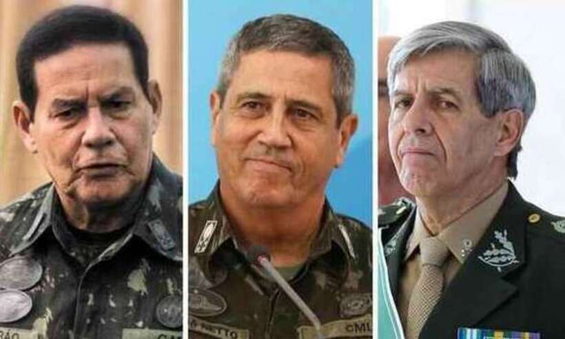 Corrida pela cadeira de vice de Bolsonaro mobiliza ala militar do governo - Redes Sociais/Reprodução