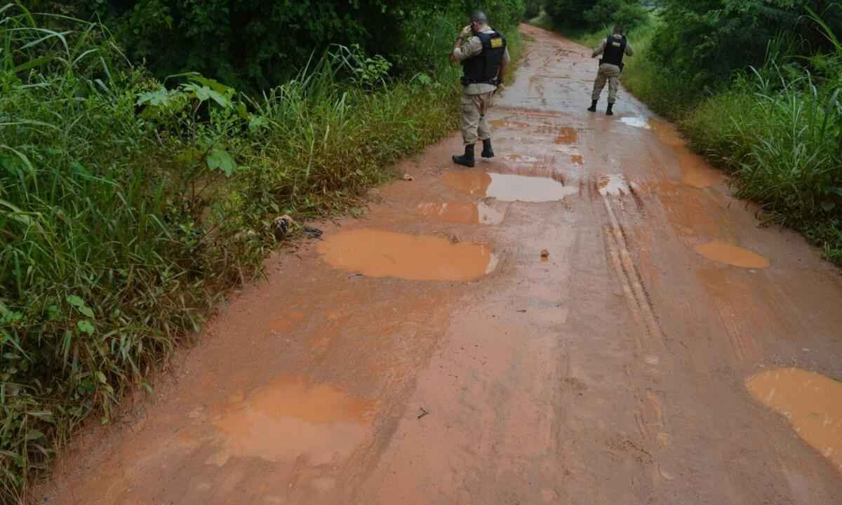 Corpo de comerciante é encontrado amarrado e com pedras, em Três Pontas - Equipe Positiva/divulgação