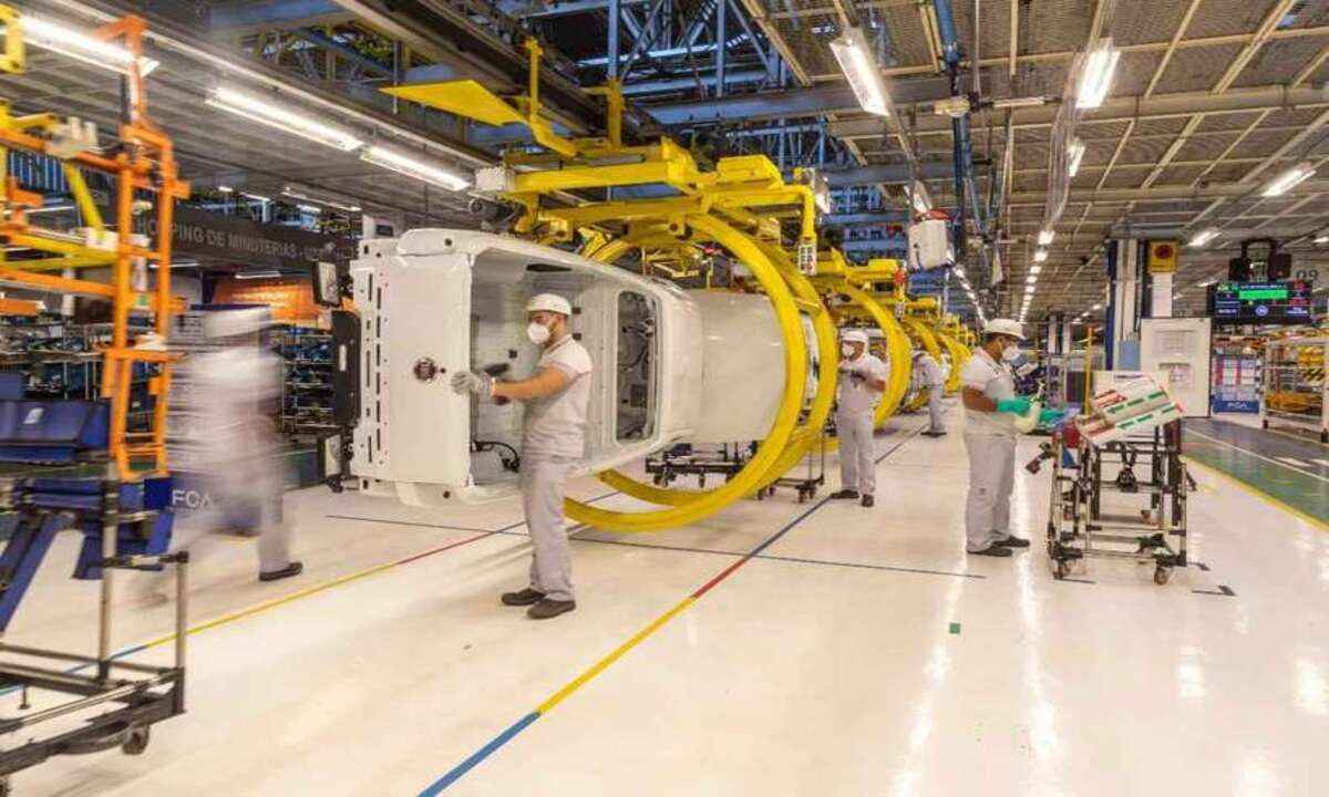 Produção industrial de Minas cresce 9,8% em 2021 - Leo Lira/Divulgação FCA