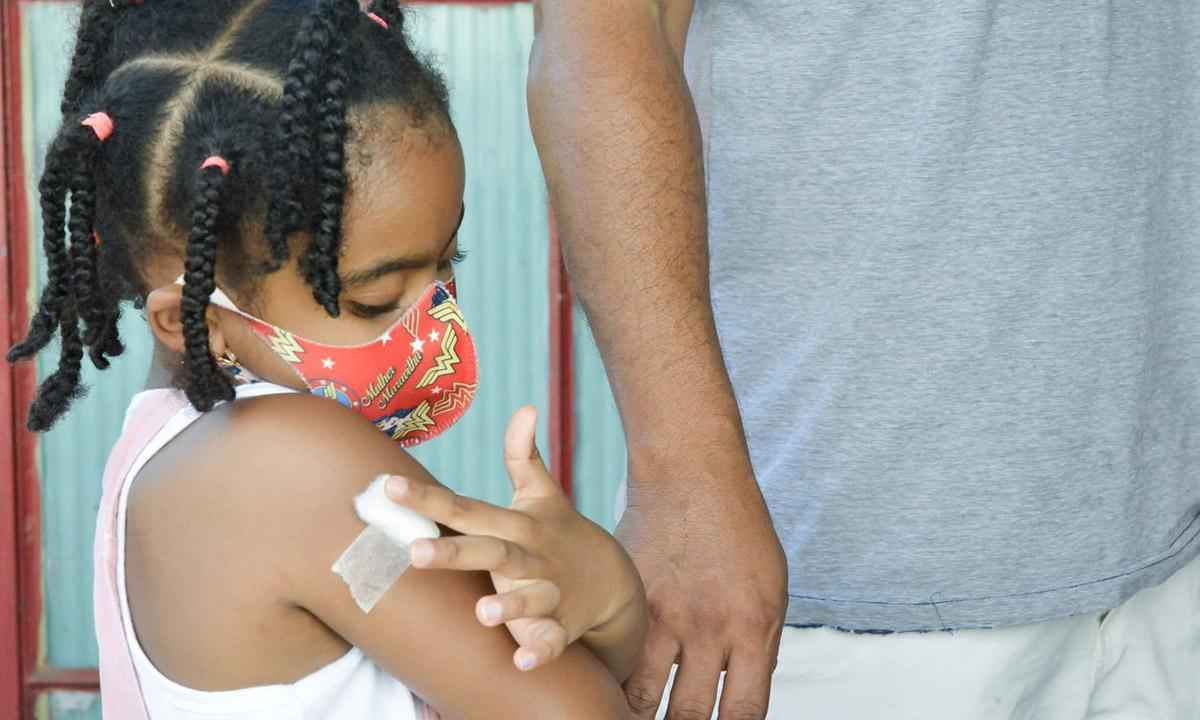 Procura pela vacinação infantil contra a COVID-19 aumentou em Minas - Cristiano Machado/Imprensa MG