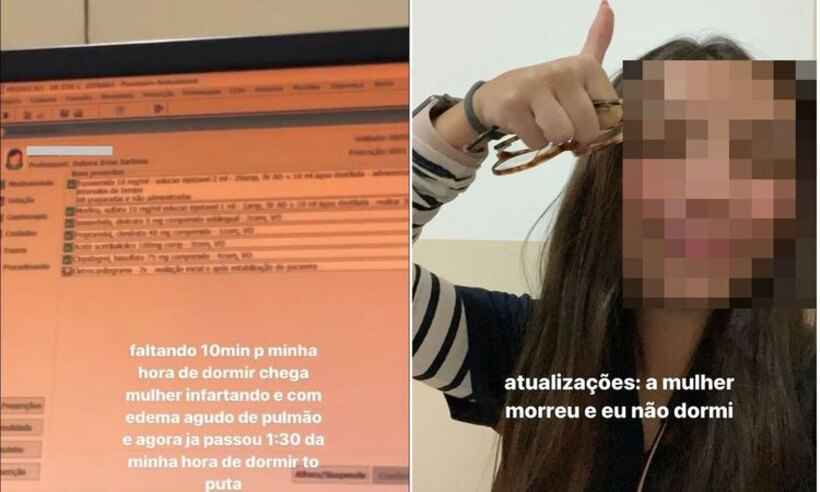 Estudante de medicina que ironizou morte de paciente perde estágio em AL - Reprodução/Instagram