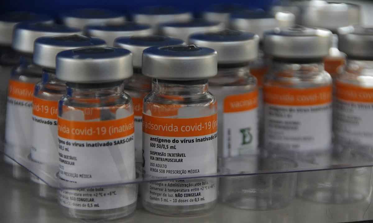 Mais de 2 milhões ainda não tomaram 2ª dose contra a COVID-19 em Minas  - Juarez Rodrigues/EM/D.A Press - 14/09/2021