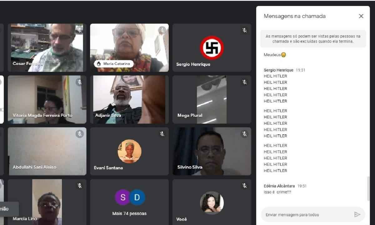 Ataques nazistas interrompem Conferência de Promoção da Igualdade Racial - Reprodução de vídeo/Conselho Municipal de Igualdade Racial