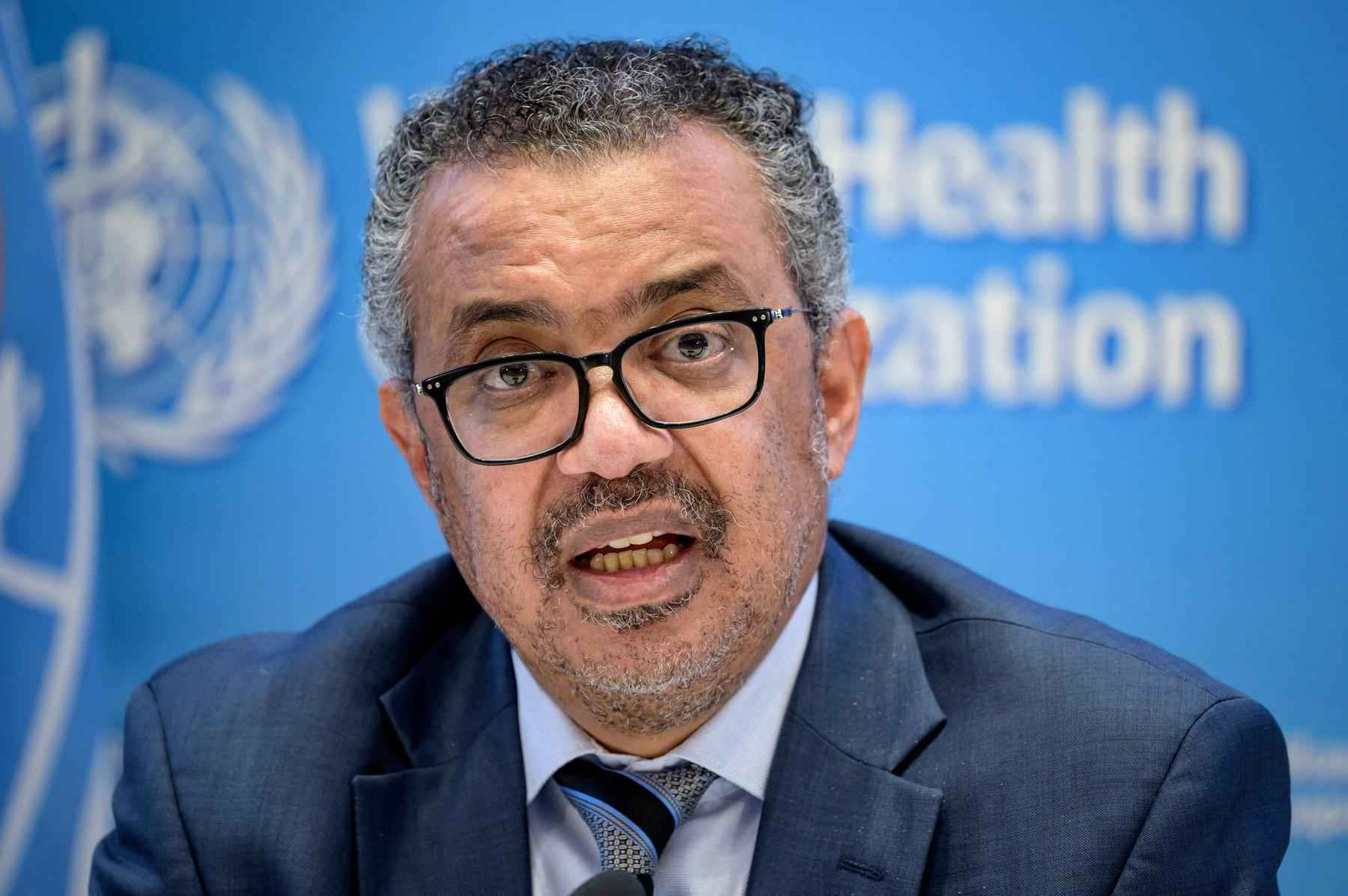 Tedros Adhanom -  (crédito: Fabrice COFFRINI / AFP)