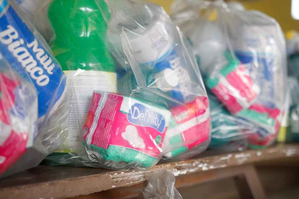 Araxá inclui absorventes higiênicos nas cestas básicas de famílias carentes - Prefeitura de Araxá / Divulgação