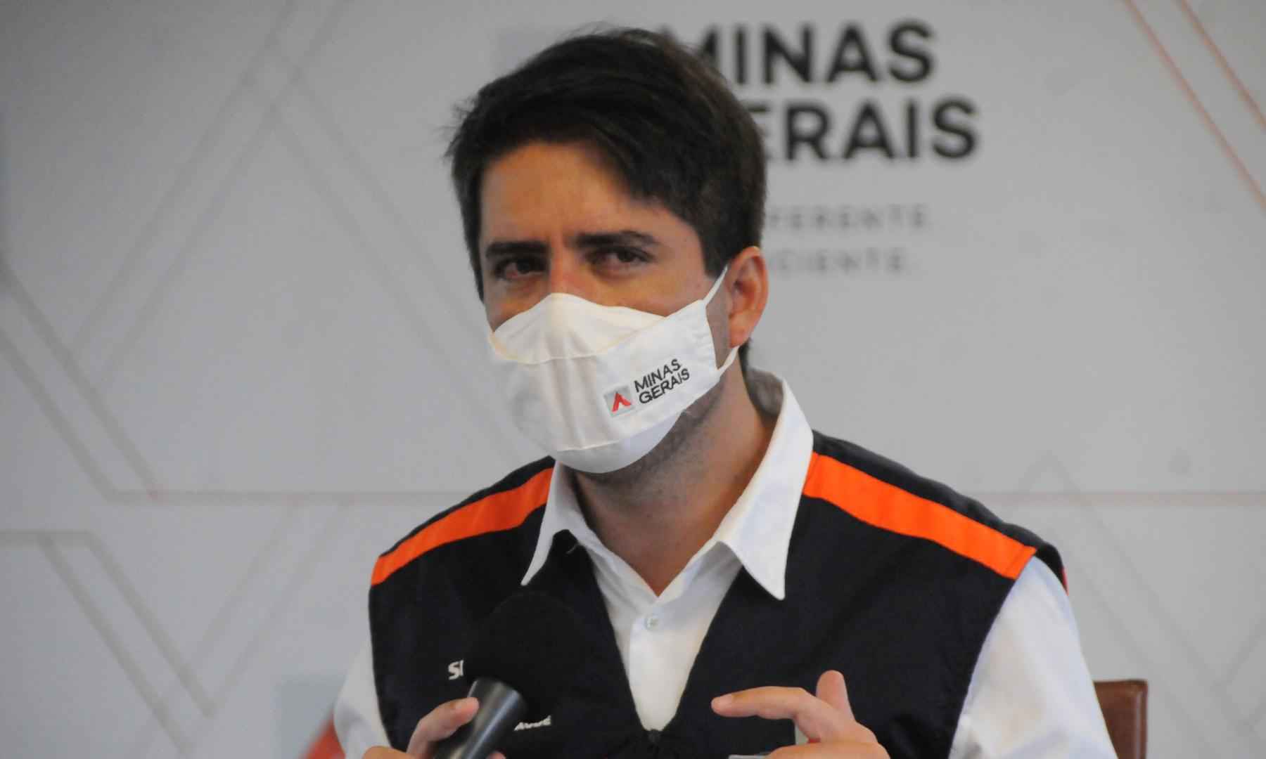 Fábio Baccheretti, secretário de Saúde, testa positivo para COVID-19 - Juarez Rodrigues/EM/D.A press