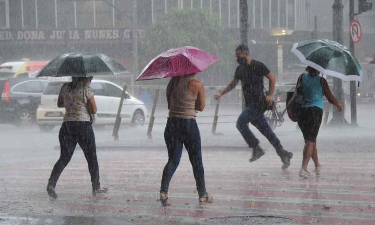 MG: 103 cidades estão sob alerta de tempestades; confira lista - Juarez Rodrigues/EM/DA Press