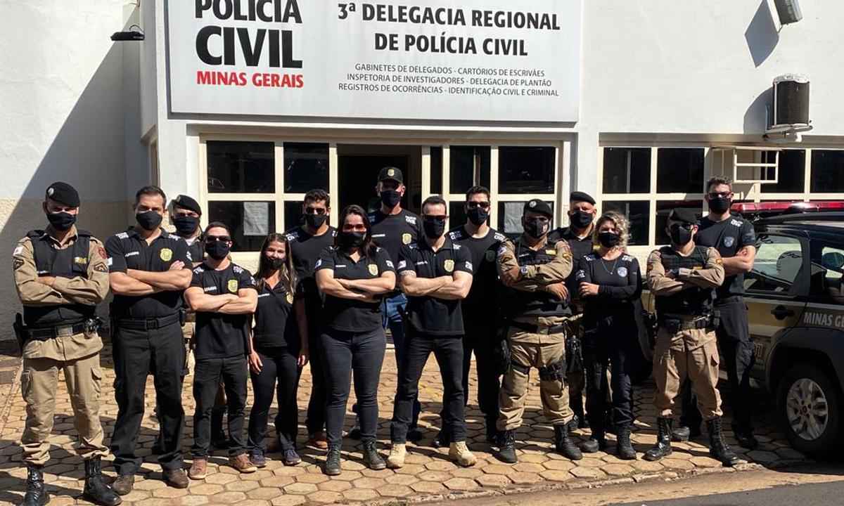 Polícia prende suspeita de encomendar a morte do irmão por causa de herança - PCMG/Divulgação