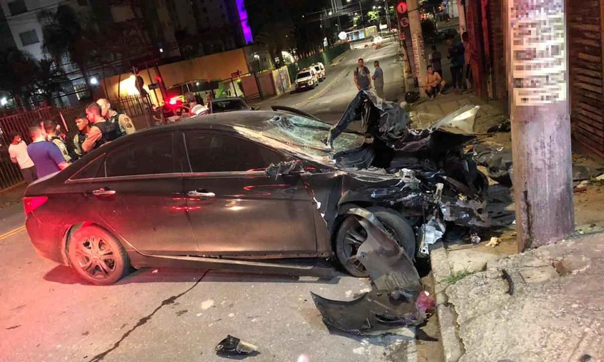 Motorista com sinais de embriaguez atropela três pessoas em BH e uma morre - Reprodução da internet/WhatsApp