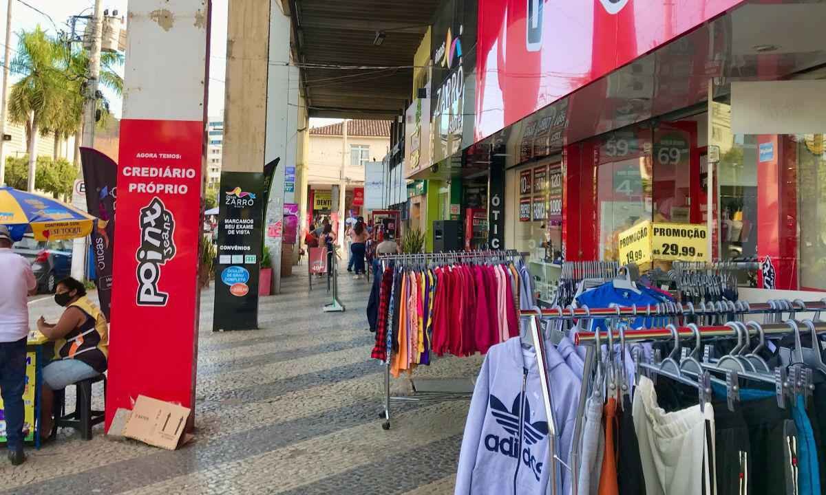 Comércio do Vale do Aço vai fechar as portas no carnaval - Layara Andrade/Especial para o EM