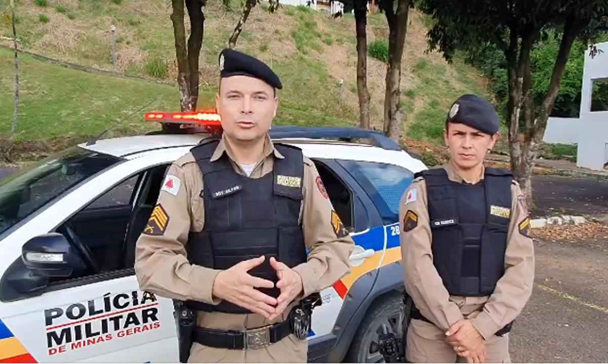 Patrulha de prevenção da PM conquista confiança das mulheres, em Manhuaçu - Polícia Militar Divulgação