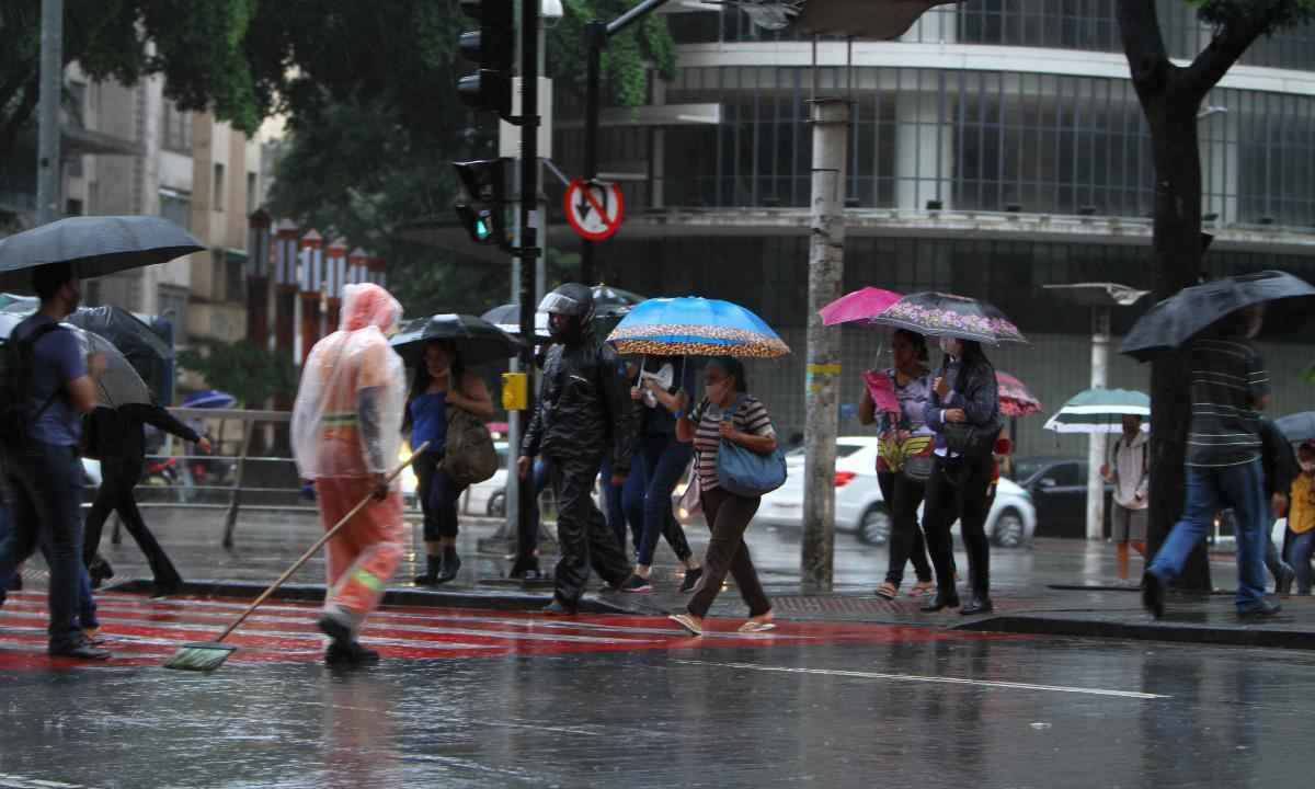 Previsão indica pancadas de chuva à tarde em toda Minas Gerais nesta terça - Edesio Ferreira/EM/D.A Press