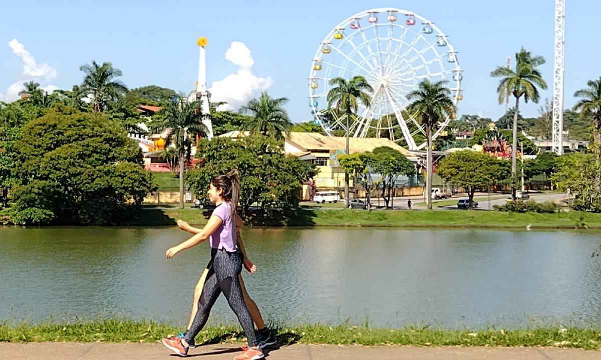 Previsão indica que o carnaval será de calor e tempo abafado em Minas  - Edésio Ferreira/EM/D.A Press