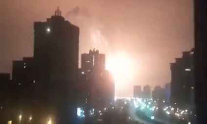 Fortes explosões são ouvidas no Centro de Kiev, na Ucrânia  - Reprodução