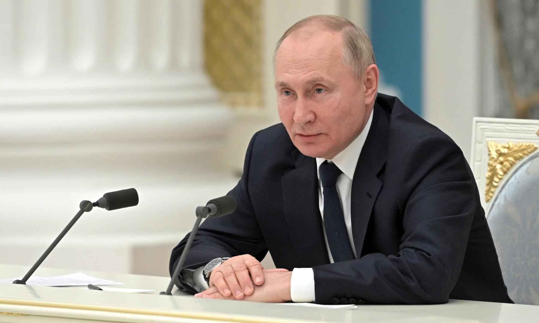 Rússia veta resolução que condenava 'agressão à Ucrânia' - ALEXEY NIKOLSKY / SPUTNIK / AFP
