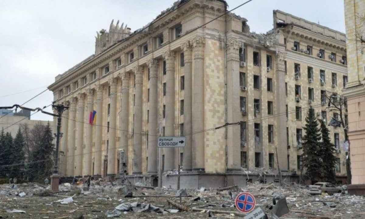 Rússia ataca Kharkiv, segunda maior cidade da Ucrânia; veja vídeo  - Sergey BOBOK / AFP