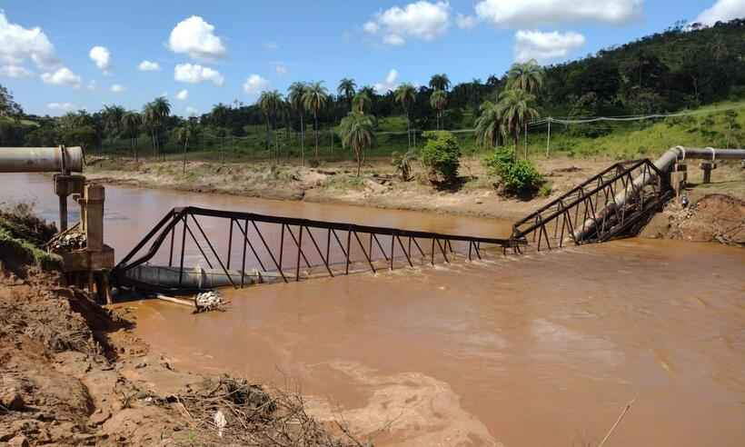 Fornecimento de água na Grande BH é retomado após reparos em adutora - Edésio Ferreira/EM - DA Press /Belo Horizonte/MG - Brasil